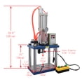 thumbnail image 3 of 6613Lb/3000kg Pneumatic Punch Machine with Controller for Sheet Metal Plastic Processing, 3 of 13