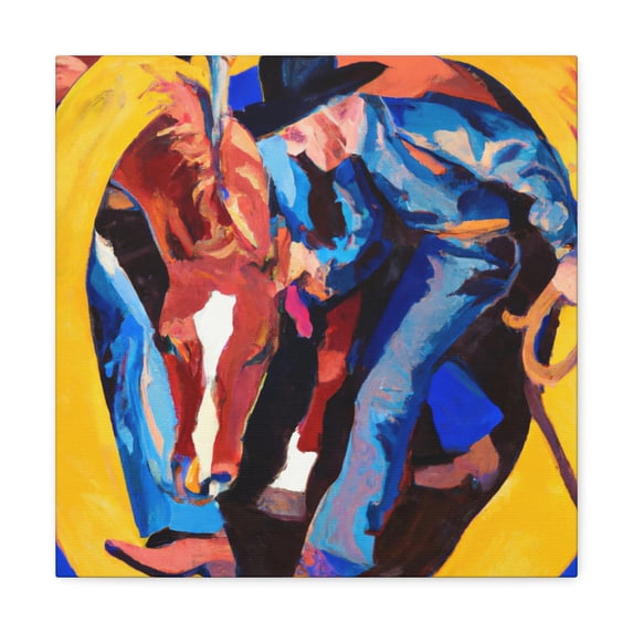 Horseshoe In Splendor - Canvas