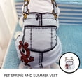 thumbnail image 2 of sweethay ropa para mascotas universal estilo simple ropa prop encantador interesante perro chaleco accesorios vestir adorno azul claro / xs Type3 NO3, 2 of 6