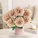 thumbnail image 5 of Lekihaqq Artificial Ball Chrysanthemum Silk Flowers Wedding Centerpieces Fake Bouquet Home Decor, 5 of 7