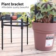 thumbnail image 5 of Climbing Rack Round Plant Support Ring Creative Vine Frame Rose Black Plastic Home Decor Adjustable Trellis Durable, 5 of 12