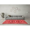 thumbnail image 3 of Ahgly Company Indoor Square Persian Red Traditional Area Rugs, 5' Square, 3 of 4