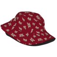 thumbnail image 2 of Cute Chihuahua Dog Pattern Hat Bucket Fisherman Hats Casual Packable Sun Beach Summer Cap For Men Women, 2 of 5