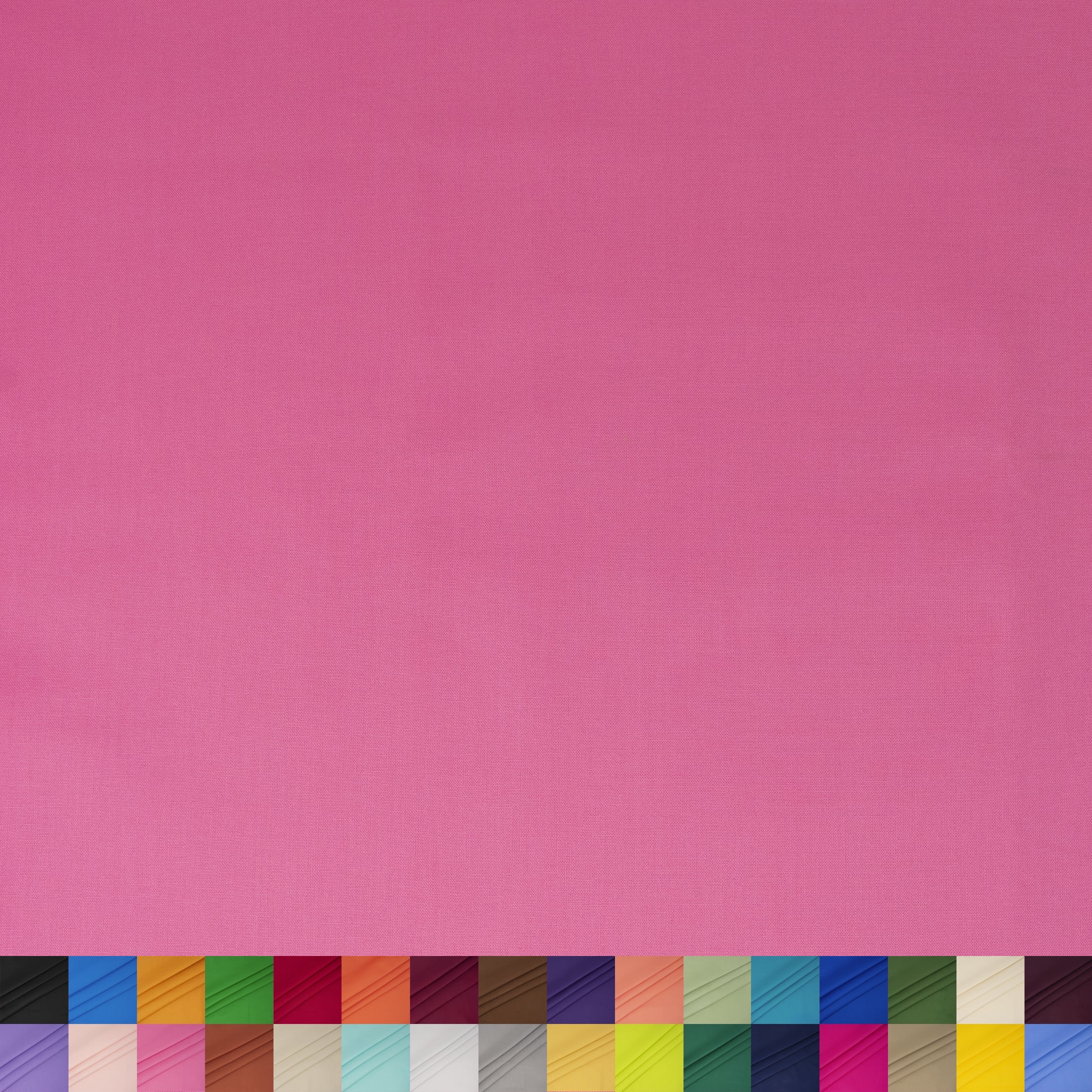 Waverly Inspirations 2 Yard Cut 100% Cotton Solids Fabric, Bubble Gum, 44" Wide for Quilting & Sewing