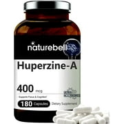 NatureBell Huperzine-A, 400mcg Per count, 180 Capsules