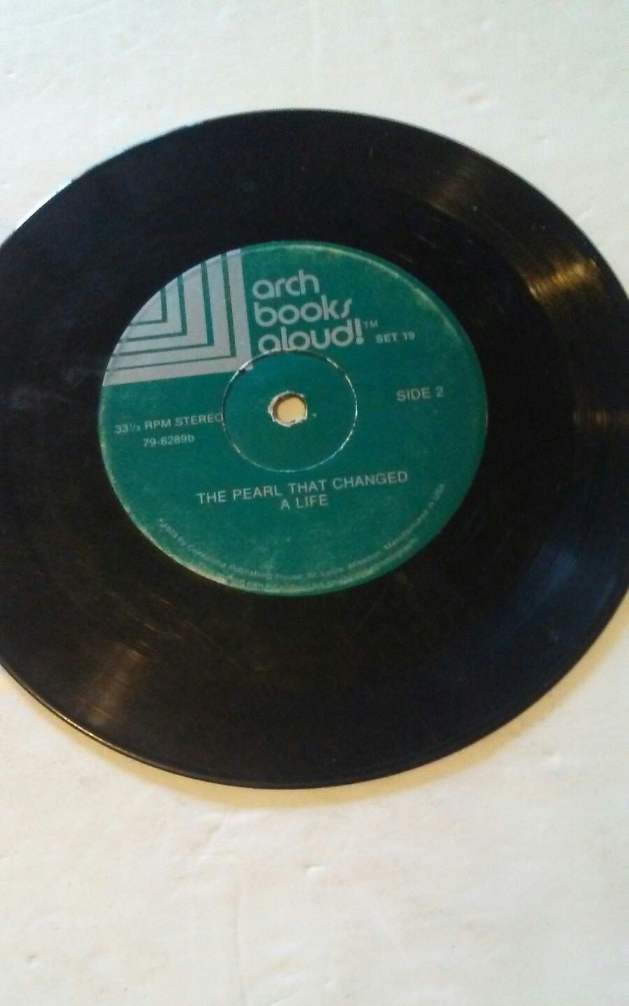 Vtg 33 13arch Books Aloud The Pearl That Changed A Lifethe Boy Who Ran Away - 