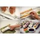 thumbnail image 3 of Kit para hacer sushi, kit de rodillo de bazuca de sushi 20 en 1 con cuchillo de chef, tapetes de bambú, rodillo de bazooka, molde de arroz, tapetes de sushi temaki, paleta de arroz, spre de, 3 of 3