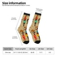thumbnail image 2 of KLL Dancing African Women Print Cool Socks Men's Women's Crew Socks Funny Crazy Novelty Stockings, 2 of 6