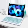 thumbnail image 1 of Funda con teclado Kaitesi para iPad Mini 6/7 Gen Bluetooth color menta, 1 of 8