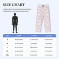 thumbnail image 2 of Salouo Cute Rabbit Print Pajama Pants for Men, Lounge Pants Elastic Waistband Casual Men's sleepwear Loungewear Sleep Pajama Pant -XX-Large, 2 of 7