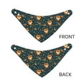 thumbnail image 6 of Goofa Cute plant fox Pattern Pet Scarf Bandana - Adjustable and Comfortable,Dog Scarf Bib Kerchief Breedfor Dogs and Cats-Medium, 6 of 8