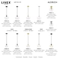 thumbnail image 6 of Livex Lighting - Aldrich - 1 Light Semi-Flush Mount In Transitional Style-9.25, 6 of 10