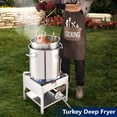 thumbnail image 7 of 64QT Stainless Steel Seafood Boiling Kit, 200,000BTU Propane Burner And Crawfish Boil Pot w/Basket and Steamer Rack, For Outdoors Cooking and Steaming, Large Turkey Fryer Pot, Lobster Shrimp Pot, 7 of 7