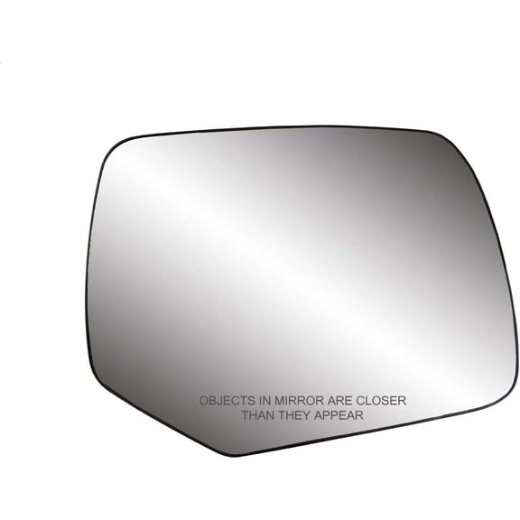 80212 - Fit System Passenger Side Non-heated Mirror Glass w/ backing plate, Ford Escape, Escape Hybrid 08-12, Mercury Mariner, Mariner Hybrid 08-11, 5 13/ 16" x 7 9/ 16" x 8 5/ 16" (w/ o Blind Spot)