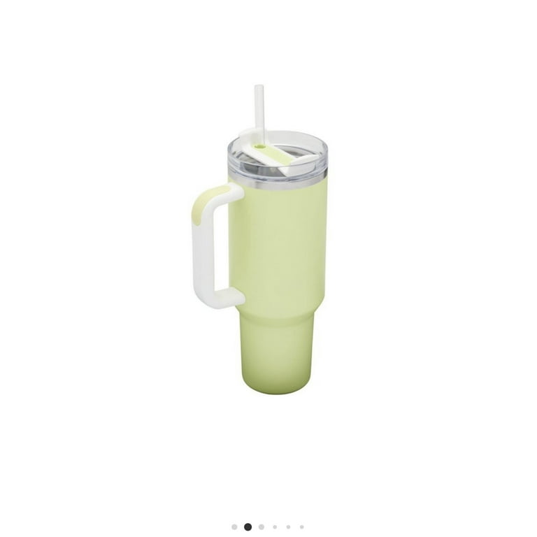 Stanley Dining | Stanley | Citron Colorblock 40 oz Quencher Tumbler | Color: Green | Size: Os | Kecaruso23's Closet