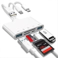 thumbnail image 2 of 5-in-1 SD Card Reader for iPhone/iPad/Android/PC/Tablet/Camera, 2 of 4