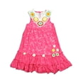 thumbnail image 3 of Baby Sara Toddler & Girls Sleeveless Dresses- Assorted Fabrics / Styles / Colors 24671-6X (pink burnout), 3 of 3