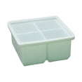 thumbnail image 2 of Silicone Ice Cube Tray DIY Transparent Lid Thickened Interlayer 8 Grids Ice Cube Making Tool Kitchen Supplies, 2 of 8