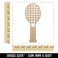 thumbnail image 2 of Tennis Racket Doodle Wood Shape Unfinished Piece Cutout Craft DIY Projects - 6.25 Inch Size - 1/8 Inch Thick, 2 of 7