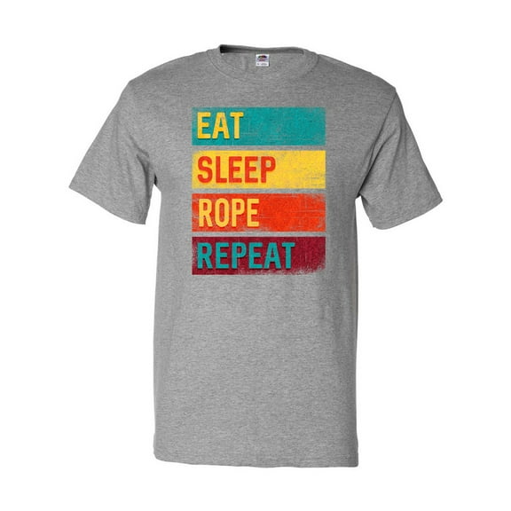 Inktastic Team Roping Eat Sleep Rope Repeat T-Shirt