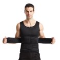 thumbnail image 3 of Men Fat Burn Fitness Top Hombres Body Shaper Chaleco Sudor Adelgazante Poliéster Shaperwear Cintura Pérdida Corsé Correr Ropa Deportiva Entrenamiento Tops, 3 of 9