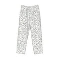thumbnail image 6 of Uemuo Poodle Dog Pattern Men's Wide Leg Palazzo Lounge Pants with Pockets Light Weight Loose Comfy Casual Pajama Pants-X-Large, 6 of 9