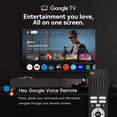 thumbnail image 2 of FPD Téléviseur Intelligent de 32 Pouces, 720P HD Google TV avec Google Play Intégré Google Cast, Dolby Audio, HDR 10, Téléviseur à Écran Plat avec Télécommande Vocale Google Assistant, 2 of 9