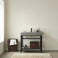 thumbnail image 5 of Miseno 702536-TB-WK-NM Funes 36" Free Standing Single Basin Vanity Set - Matte Black /, 5 of 7