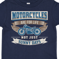 thumbnail image 4 of Inktastic Motorcycles Are for Life Biker Boys or Girls Toddler T-Shirt, 4 of 5
