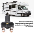 thumbnail image 4 of Battery Isolator Switch, Enhanced Safety Battery Disconnect Switch Solid Connection Efficient 5/16 inch Terminal  for Truck for Car for RV, 4 of 7