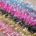 thumbnail image 4 of 2M Christmas Decoration Bar Tops Ribbon Garland Christmas Tree Ornaments White Dark Green Cane Tinsel Xmas Party Supplies, 4 of 5