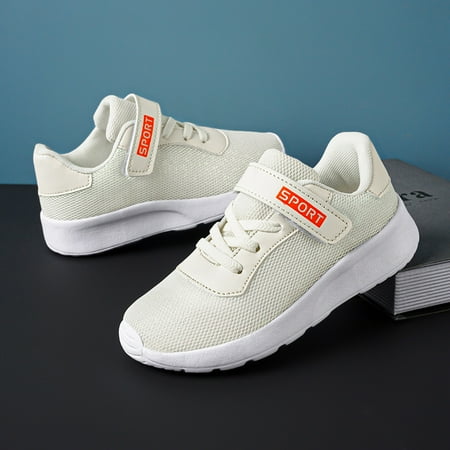 

Boys Girls Shoes Breathable Lightweight Comfy Athletic Running Shoes Hook And Loop Outdoor Non Slip Walking Shoes For Toddler Children Kids Sneakers Spring And Summer