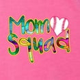 thumbnail image 2 of Wild Bobby, Colorful Baseball Mom Squad, Sports, Women Tri-Blend Racerback Tank Top, Vintage Pink, Medium, 2 of 4