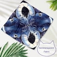 thumbnail image 3 of Constellation Pack of Two Translucent Light and Breathable Chiffon Yarn Cat Bandanas - Size 40.6x40.6x58/16x16x22.8in, 53.3x53.3x76.2/20.9x20.9x30 in, 3 of 5