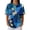 Dark Blue, variant on Womens Tops Short Sleeve Polo Shirts for Women V Neck Blouses Summer Tunics Shirts with Collar Henley Waffle Knit Hawaiian Shirt