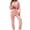 DT-Pink, variant on DailyTrove Women's Long Sleeve Crew Neck Tracksuit - Solid Color, Slim Fit, Spring & Street Wear,Pink