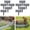Gray, variant on Imitation Stone Garden Fence, Faux Stone Garden Edging Border, Decorative Panels Flower Bed Path Lawn Outdoor Picket Yard Grass Edge