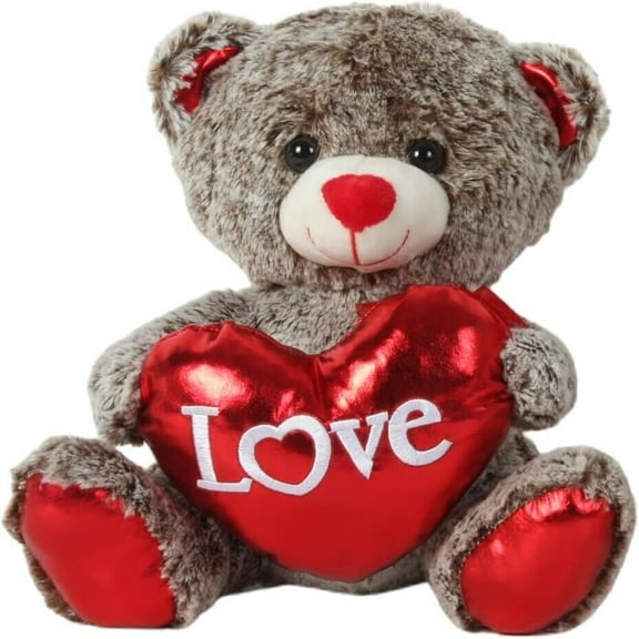Linzy Toys, 26102 Valentine's Day "Love" Sweet Teddy Bear with Heart 12"