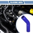 thumbnail image 2 of Unique Bargains 1 Pcs 51mm 2.01" ID 150mm 5.91" Length 45° Blue Car Silicone Hose, 2 of 7