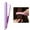 Purple, variant on Straight & Curler Mini Female Portable Small Splint Straight Curly Hair Dual Use Curly Hair Stick Air Bangs Straighten Plate Clip Small Straight Hair Stick, 1*Curling Iron