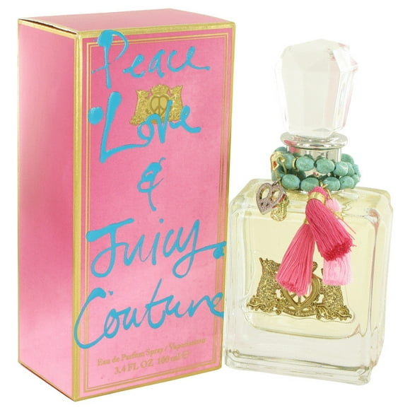 Peace Love & Juicy Couture By Juicy Couture Eau De Parfum Spray 3.4 oz