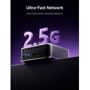 MINISFORUM X1-255 Mini PC AMD Ryzen 7 255 32GB RAM 1TB SSD Desktop Computer, HDMI2.1|DP2.0|2xUSB4 Output, 1x Oculink Port, 2.5G RJ45 Port/WiFi7/BT5.4