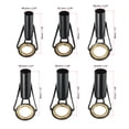 thumbnail image 2 of 6.5-10mm Stainless Steel Fishing Rod Tip Repair Kit, Pole Ring Guide Replacement for Fishing, Golden 6 Pack, 2 of 6