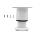 thumbnail image 3 of Pata de metal ajustable para muebles, patas de gabinete, robusta, estable, antideslizante, resistente 8 cm a 12 cm, 3 of 9