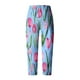 thumbnail image 2 of Pantalones de Mujer Traje Verano Cómodo de Moda Impreso Pantalones Recortados, Pantalones Elásticos Casuales, 2 of 5