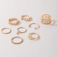 thumbnail image 5 of Anillos apilables de Oro YONGSHENG para Mujer, 5 of 5