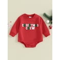 thumbnail image 2 of Suealasg Toddler Baby Boys Girls Christmas Romper Newborn Long Sleeve Bodysuit Jumpsuit 3M 6M 12M 18M Infant Boys Playsuit Winter Clothing, 2 of 9