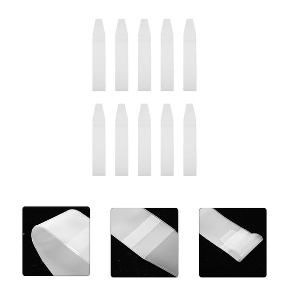 FELTECHELECTR 10 Pcs Makeup Brush Case Protector Sleeve Overnight Toiletry Bag Travel