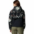 thumbnail image 2 of Columbia Women's Spire Valley Printed Windbreaker, Black Outbacked/Black, Medium, 2 of 4