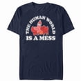 thumbnail image 1 of Disney The Little Mermaid Sebastian Mess T-Shirt Unisex All size S-3XL, 1 of 4